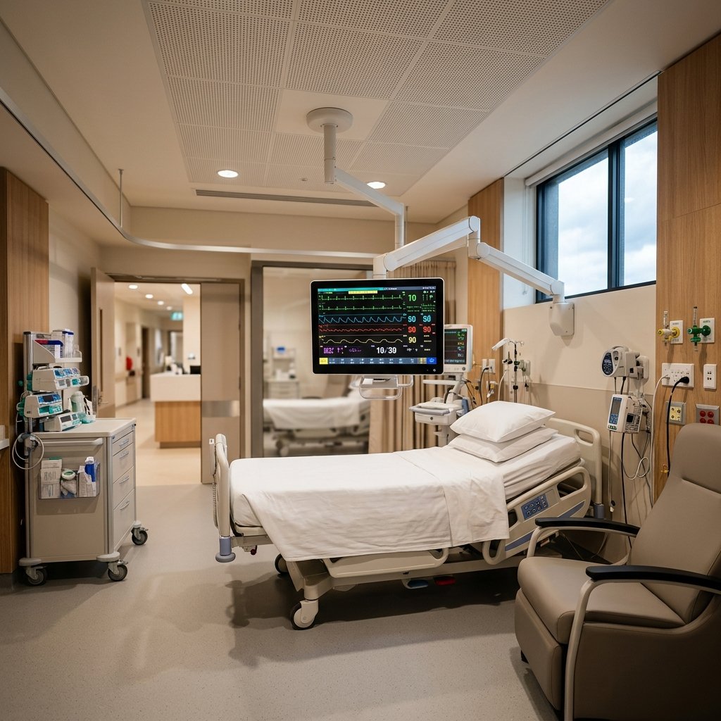 Srushti Hospital Obstetric High Dependency Unit HDU Monitor Screen